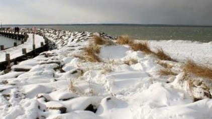 Urlaub auf Rügen Schaprode Winter