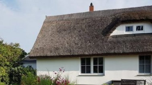 Urlaub auf Rügen Schaprode Reetdach Ferienhaus