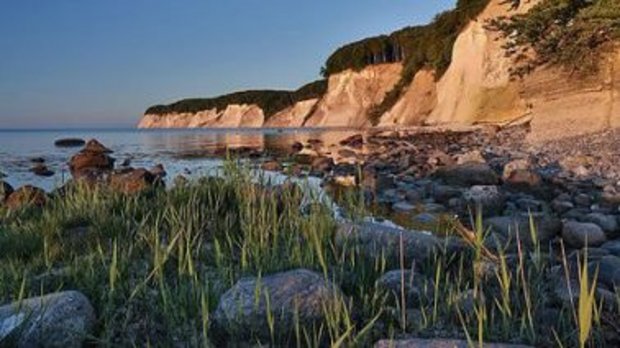 Uralubauf Rügen Steilküste am Morgen