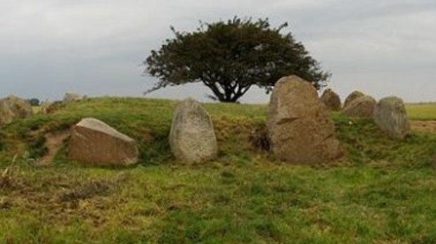 Urlaub auf Rügen Nobbin Grosteingrab Riesenberg