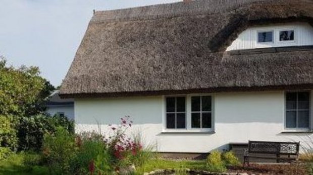 Urlaub auf Rügen Schaprode Reetdach Ferienhaus