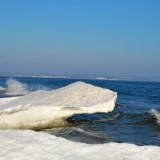 Urlaub auf Rügen im Herbst Winter Strand