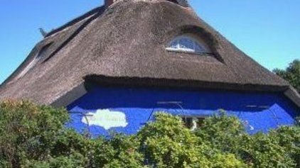 Urlaub auf Rügen Schaprode blaue Scheune Hiddensee